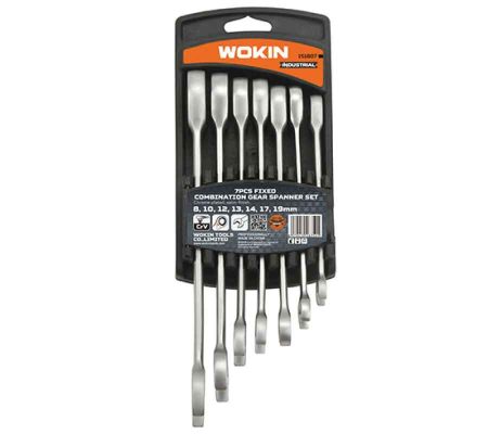 7PCS Fixed Combination Gear Spanner Set