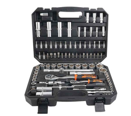 94PCS 1/4″&1/2″ Driver Socket Set