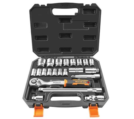 22PCS 1/2″ Driver Socket Set