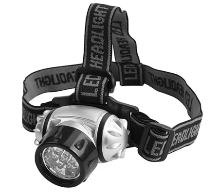 7 White LED Head Light