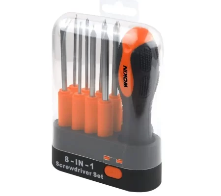 9Pcs Interchangeable Screwdriver Set