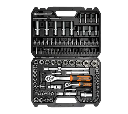 108Pcs 1/4″ & 1/2″ Drive Socket Sets (Industrial)