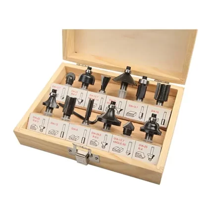 12Pcs Carbide Router Bit Set