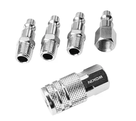 5Pcs Steel Coupler Connector Kit