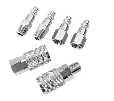 6Pcs Steel Coupler Connector Kit